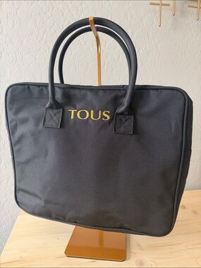 TOUS Black Laptop Case- NWOT